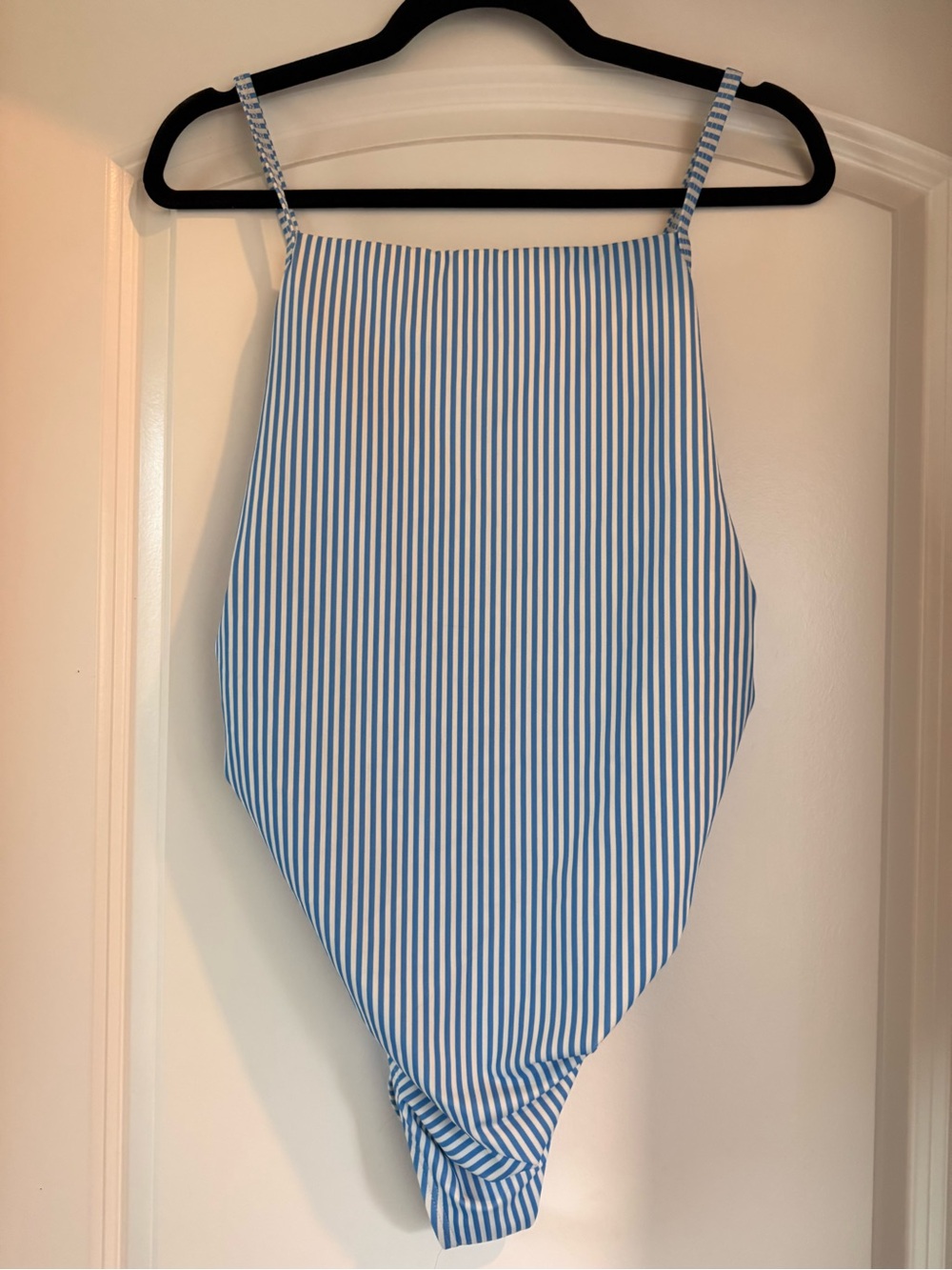 Pinkblush Blue and White Striped One-Piece Swimsuit